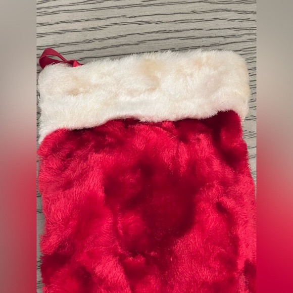 Vintage 1950’s Rubber Face Santa Stocking - Picture 5 of 5